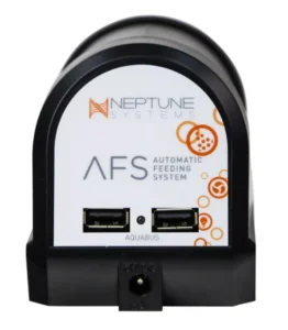 Automatic Feeding System AFS by Neptune Systems with Apex compatibility, ensuring precise and automated feeding for aquarium fish and corals.