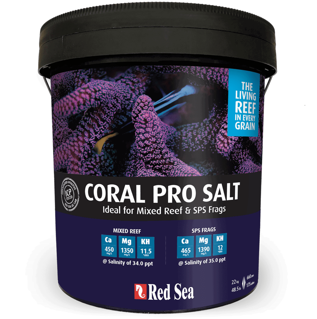 Coral Pro Salt 22 Kg ( 660 litres) Bucket with DipX 100ml Fish
