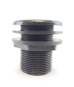 Bulkhead Fitting 2" FPT x Slip by Lifegard Aquatics – durable PVC bulkhead fitting with a secure threaded FPT and slip connection for sump and aquarium plumbing.