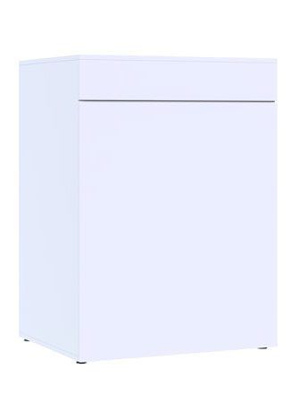 Aquarium Cabinet Stand 45G - White High Gloss 36" Tall