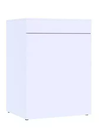 Aquarium Cabinet Stand 45G - White High Gloss 36" Tall