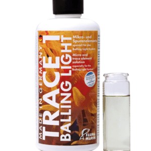 Balling Trace 1 Color & Grow by Fauna Marin, a coral color enhancement supplement with essential trace elements for reef aquarium health and growth.