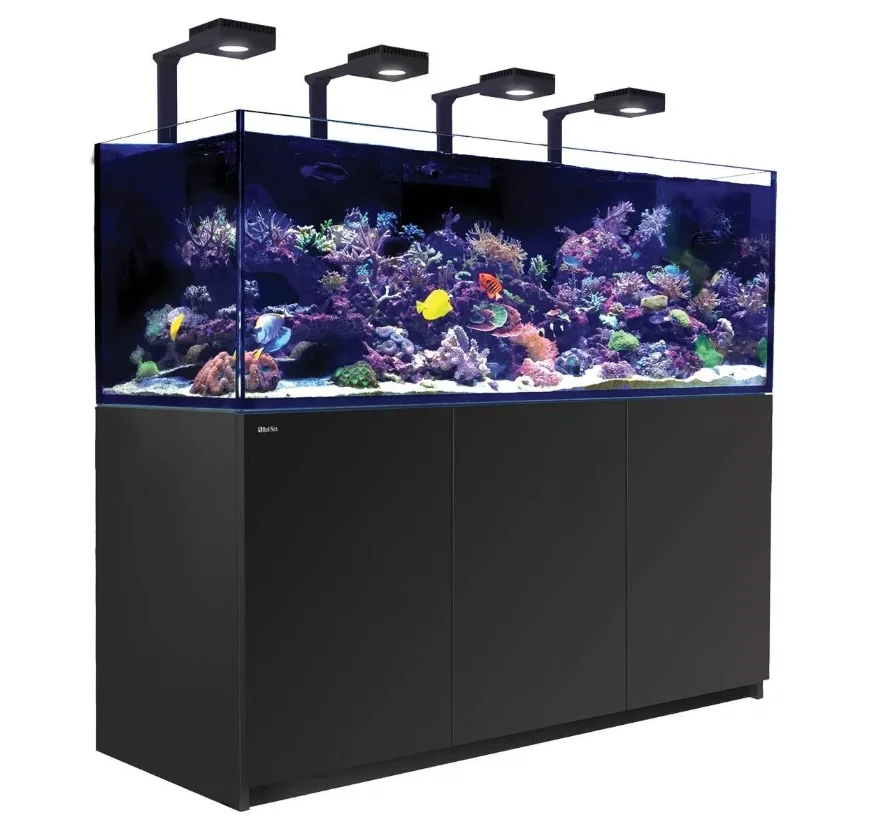 REEFER G2+ Series Deluxe Aquarium System with ReefLED lighting and robust marine-spec design.