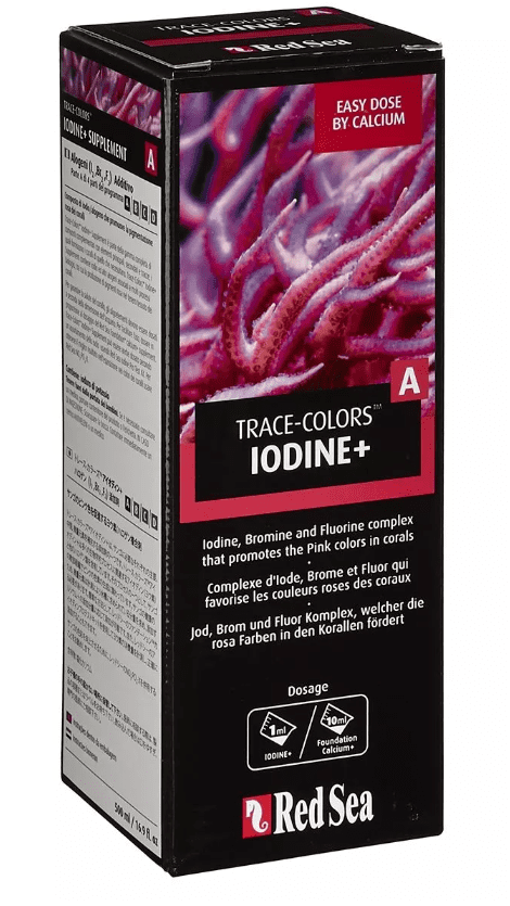 Iodine+ trace colors A packaging