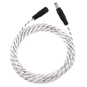 HYDROS Rope Leak Sensor Extension Cable on a white background, showcasing its 9-foot length and durable construction for enhanced leak detection.