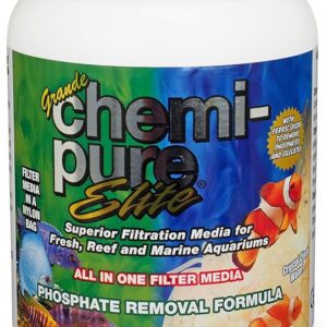 Chemi-Pure Elite: Advanced filter media for pristine aquariums. Removes phosphates, silicates, and dissolved organics for crystal-clear water.