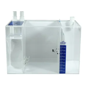 IceCap 24 Reef Sump premium acrylic sump with adjustable baffles, filter sock chamber, and integrated freshwater reservoir for reef aquariums