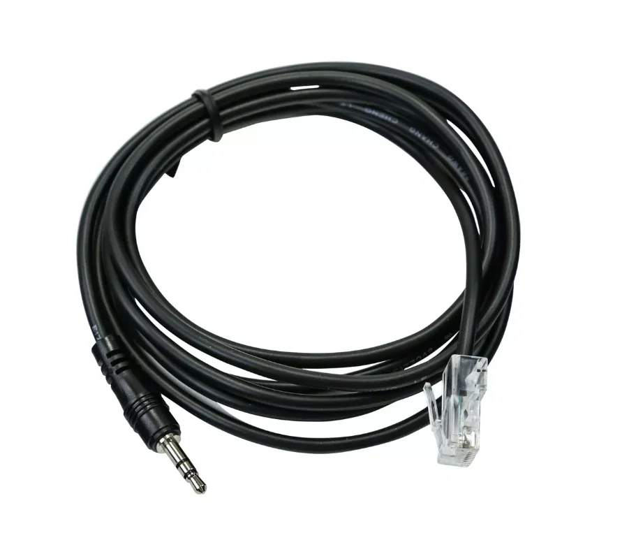 Kessil A360/A160 Neptune Apex Control Cable connected to Kessil LED light and Neptune Apex Controller for precise reef tank lighting automation.