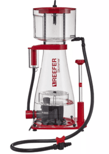 Red Sea Reefer Skimmer 300 DC Pump, high-efficiency protein skimmer for reef aquariums, internal sump skimmer with self-leveling technology and quiet operation.