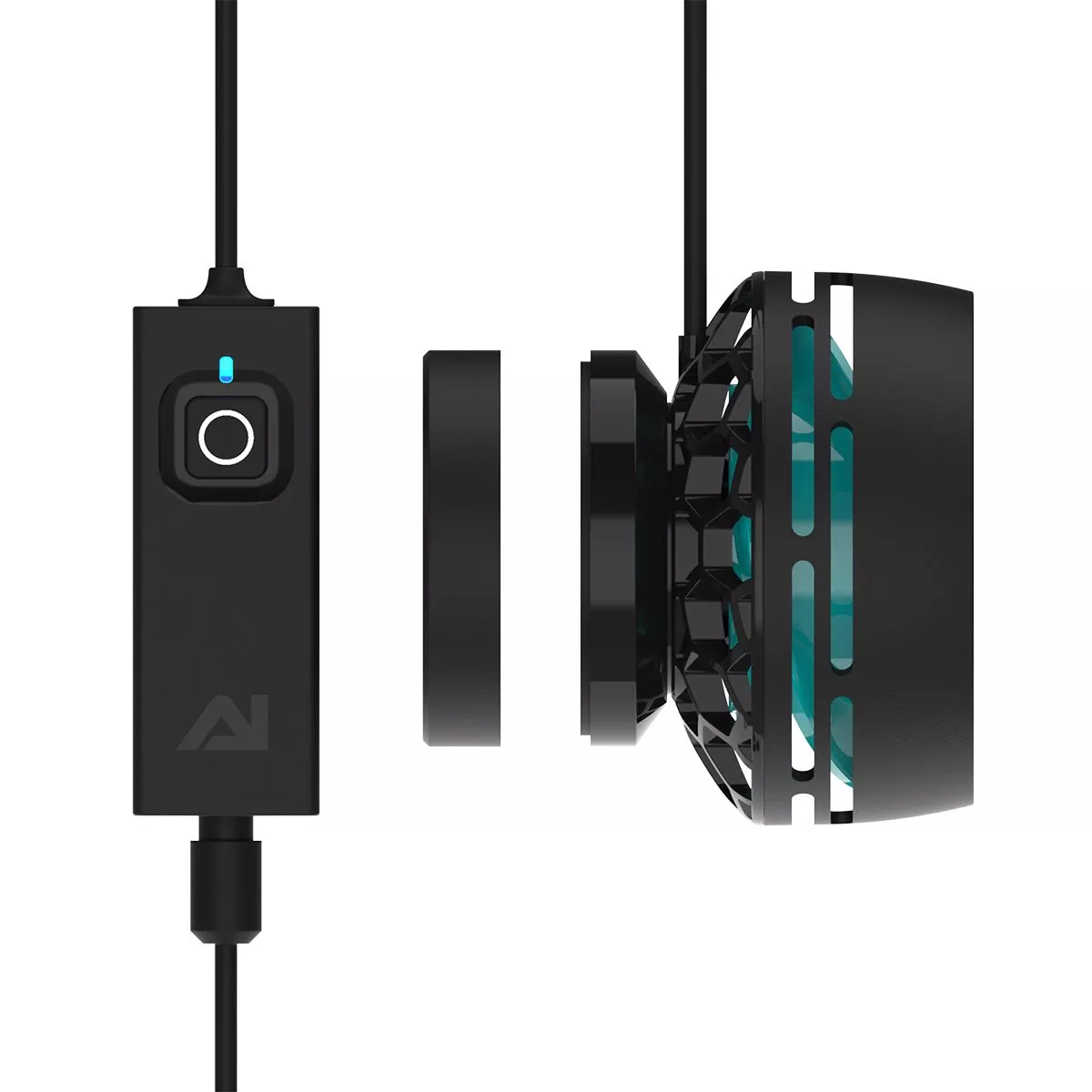 AI Nero 7 Powerhead by Aquaillumination for reef aquarium flow control that allows app connectivity