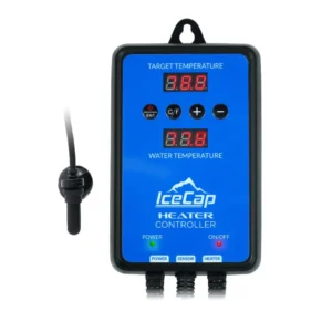 IceCap Heater Controller with LED display and dual-plug connections.