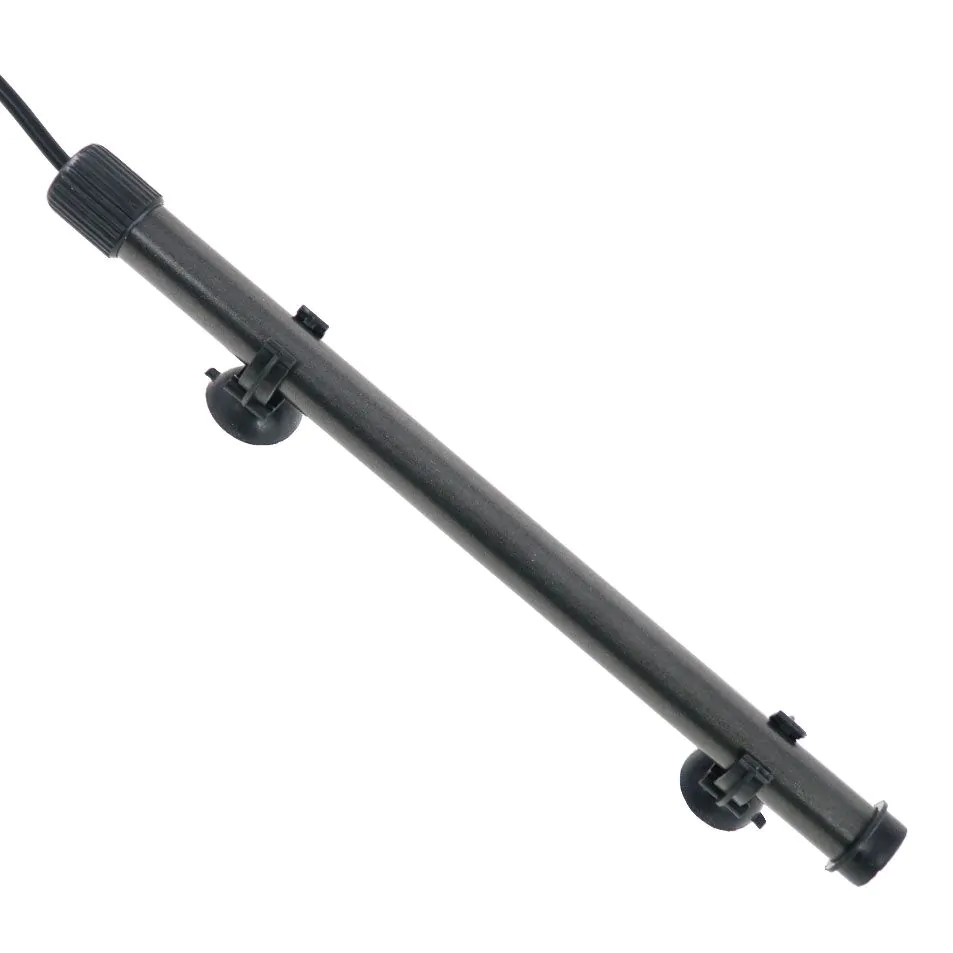 IceCap 50 Watt titanium aquarium heater shown out of packaging