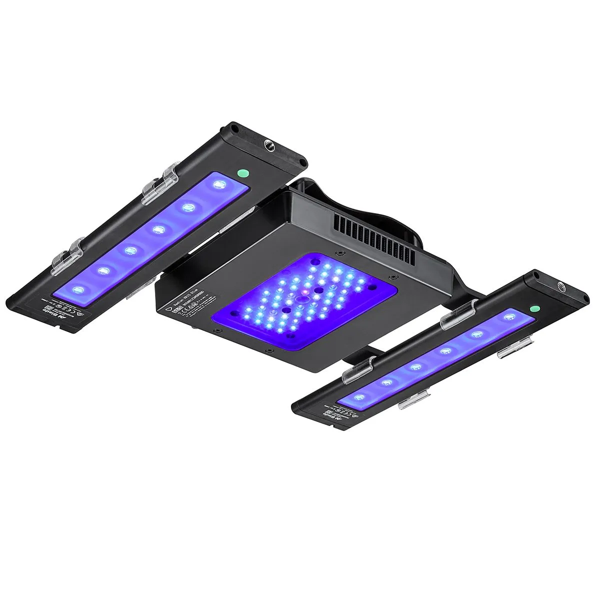 Aquaillumination Blade Mounting Kit for dual light placement with LED fixtures.