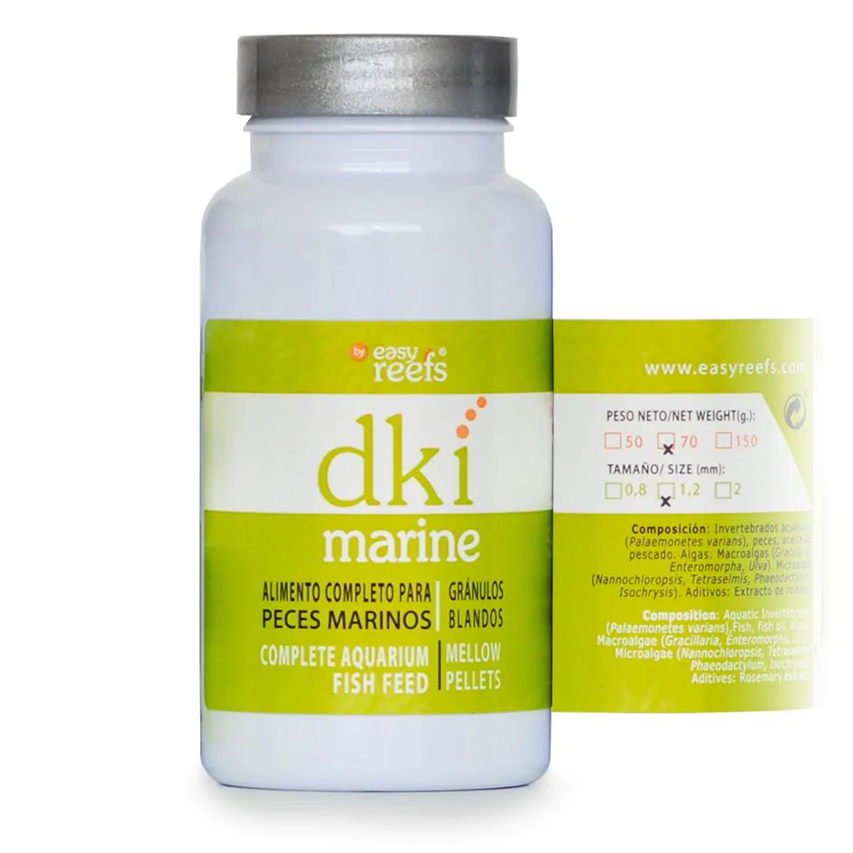 Easy Reefs DKI Marine 0.8mm Fish Food 150G
