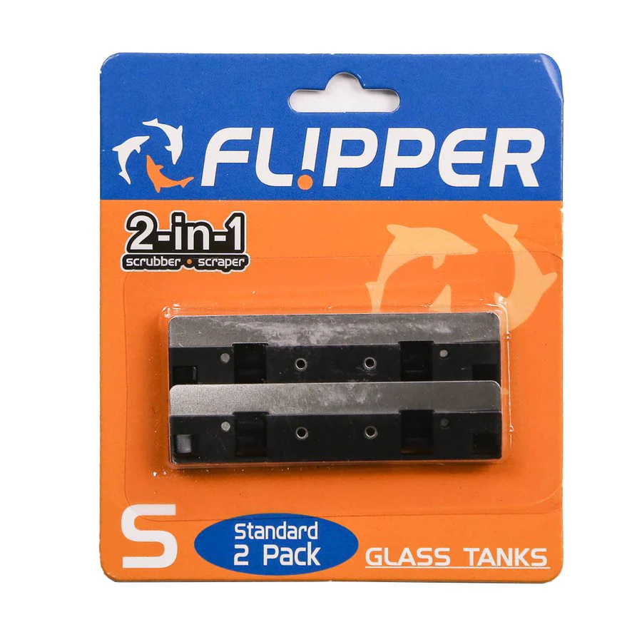 Flipper Edge 2 in 1 replacement scraper blade glass tanks only