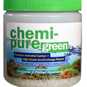 Boyd Enterprises Chemi-Pure Green 5.5 oz planted aquarium filter media in nylon pouch