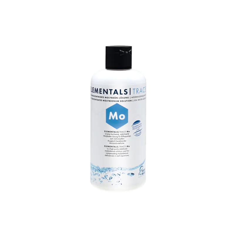 Fauna Marin Elementals Molybdenum trace dosing supplement for healthy coral metabolism and reef aquarium nutrient processing