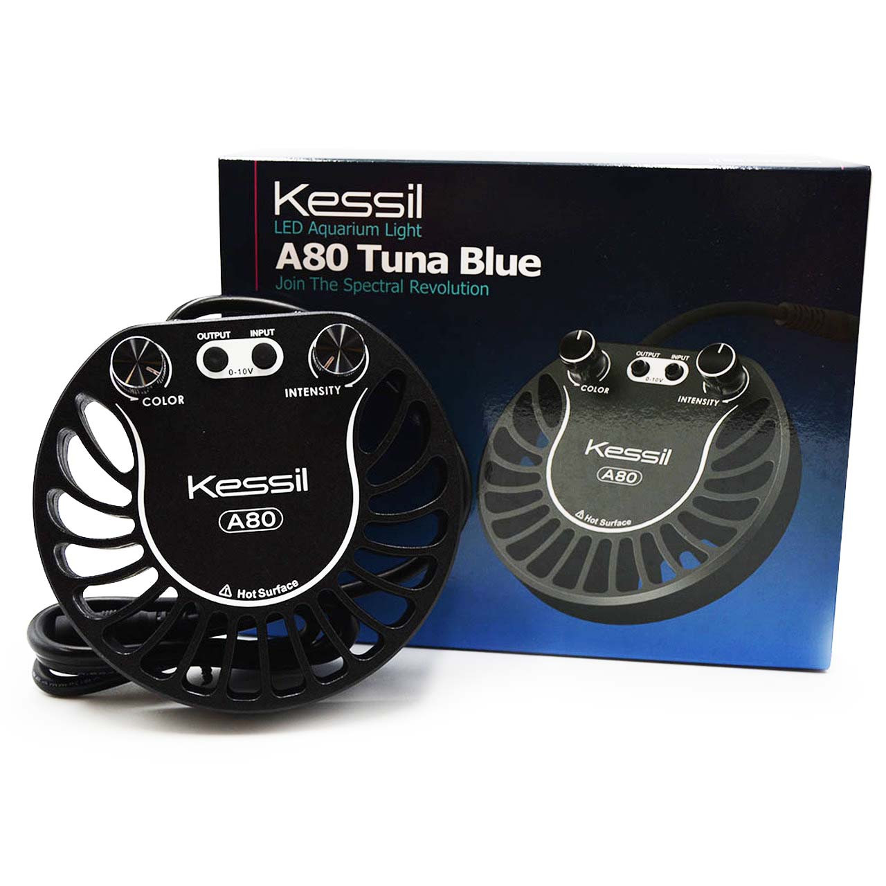 Kessil A80 Tuna Blue reef tank LED lighting fixture