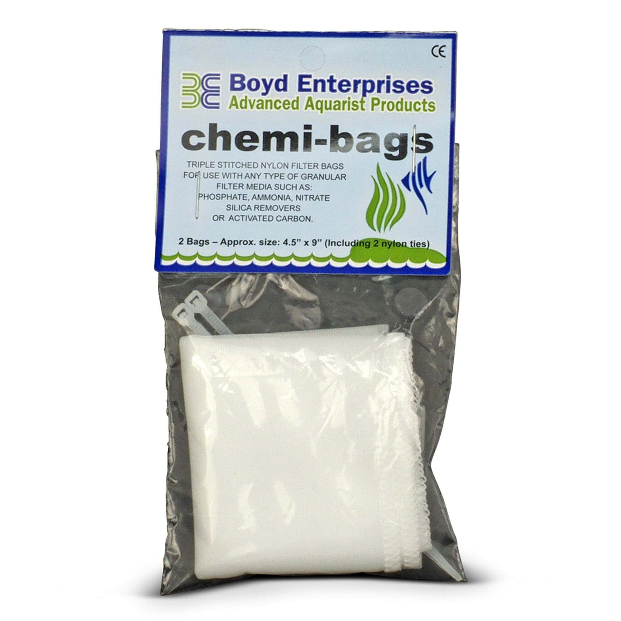BOY:Chemi Bags 4.5in x 9in - 2pk
