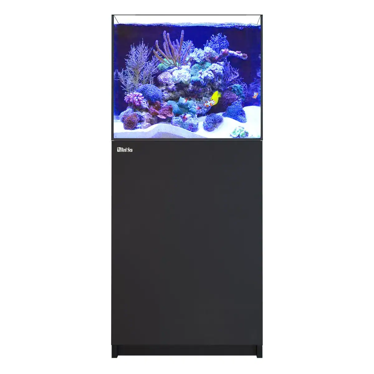 Red Sea REEFER 200 G3 Black Aquarium System with ReefATO+ smart top-off and ultra-clear rimless display for saltwater reefs