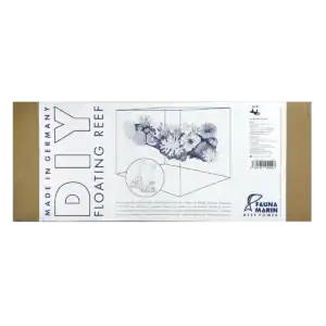 Fauna Marin Floating Reef suspension system creating floating reef aquascape with open swim space and improved water circulation