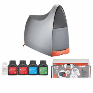 Neptune Systems Trident automated aquarium water analyzer with 2-month reagent kit shown boxed and unboxed.