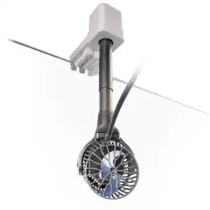 Tunze Turbelle Nanostream 6075 ORCA powerhead oscillating mount creates dynamic reef aquarium water flow