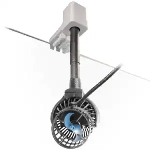 Tunze Turbelle Stream 6105 ORCA oscillating aquarium powerhead creating unique reef tank flow